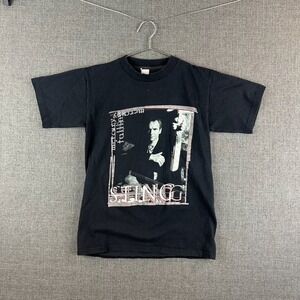 Sting Mercury Falling Tour 96 T Shirt Black Cotton Short Sleeve Mens Medium
